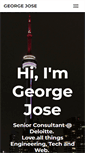 Mobile Screenshot of georgejose.com