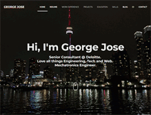 Tablet Screenshot of georgejose.com